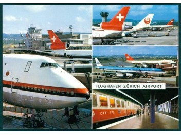 Aéroport Zurich, 4 vues