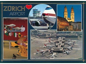 Aéroport Zurich, 4 vues