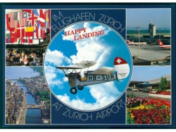 Aéroport Zurich, 5 vues