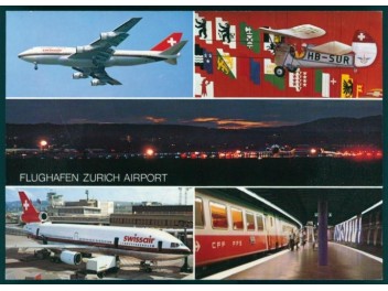 Aéroport Zurich, 5 vues