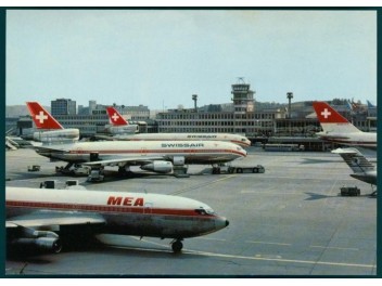 Zurich: MEA 720, Swissair,...